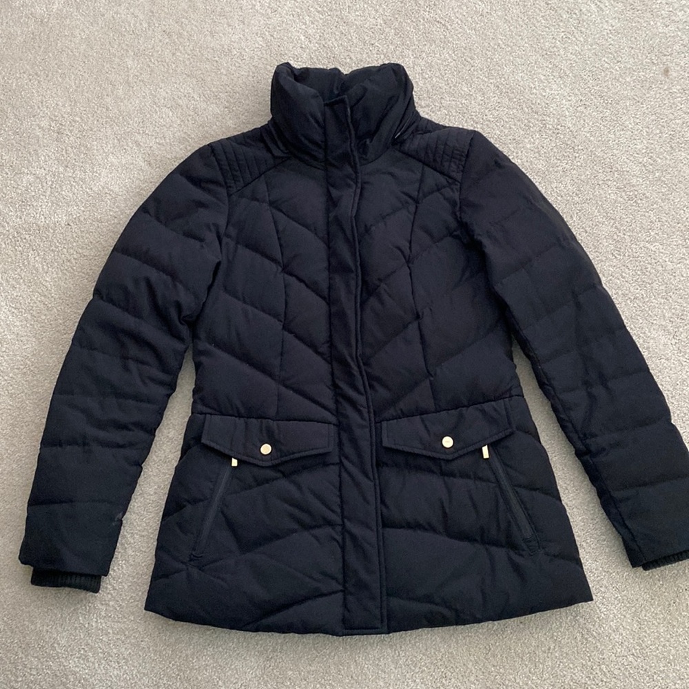 Black winter jacket